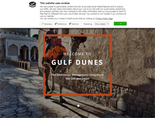 Tablet Screenshot of gulfdunes.com